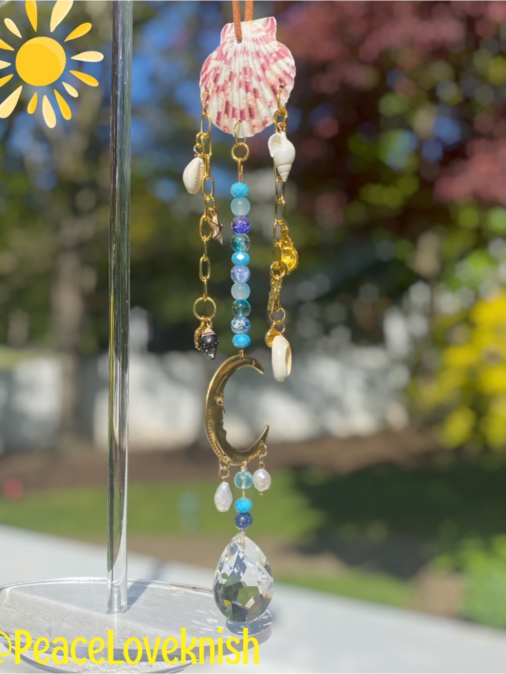 🌸Sun Catcher Crystal “By the Sea”